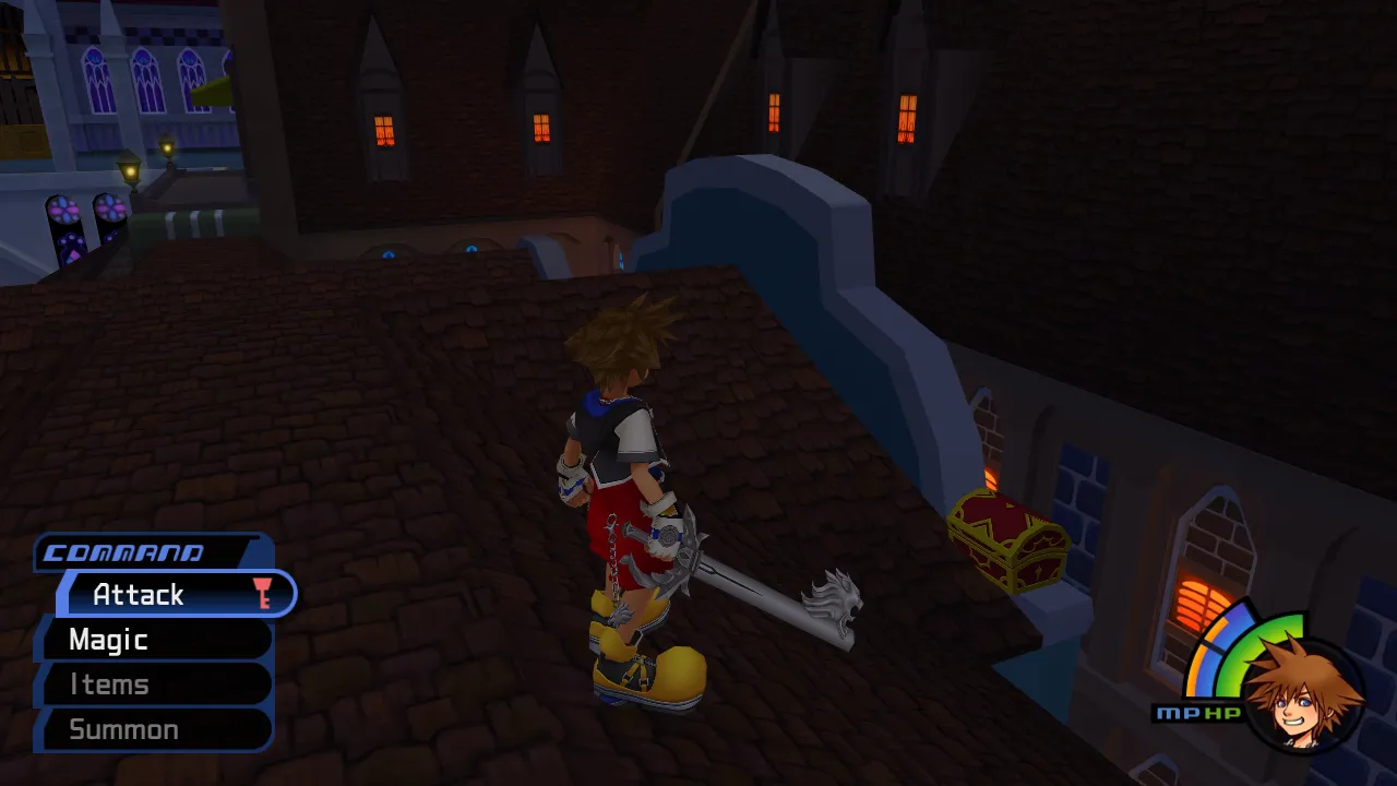 Traverse Town 2nd District Rooftop Chest
